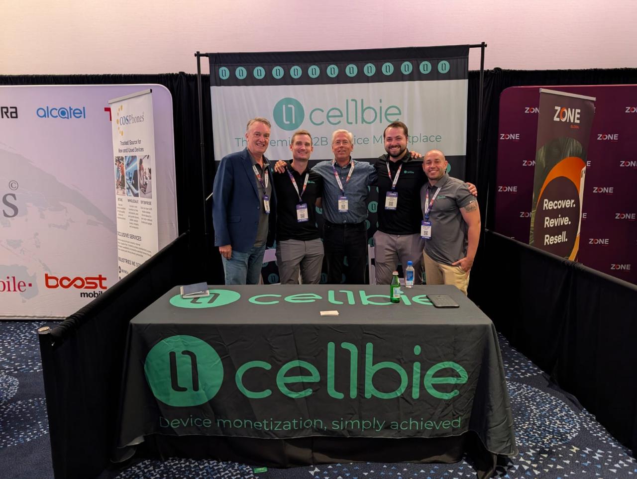 Cellbie team at Mobile Disrupt 2025