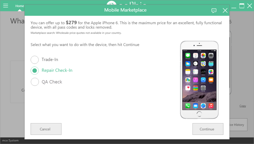 Repair – Up To Menu